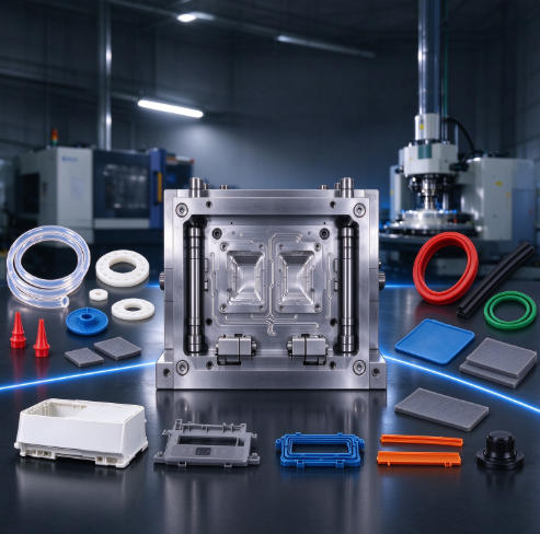 Custom Silicone & Rubber Molded Components