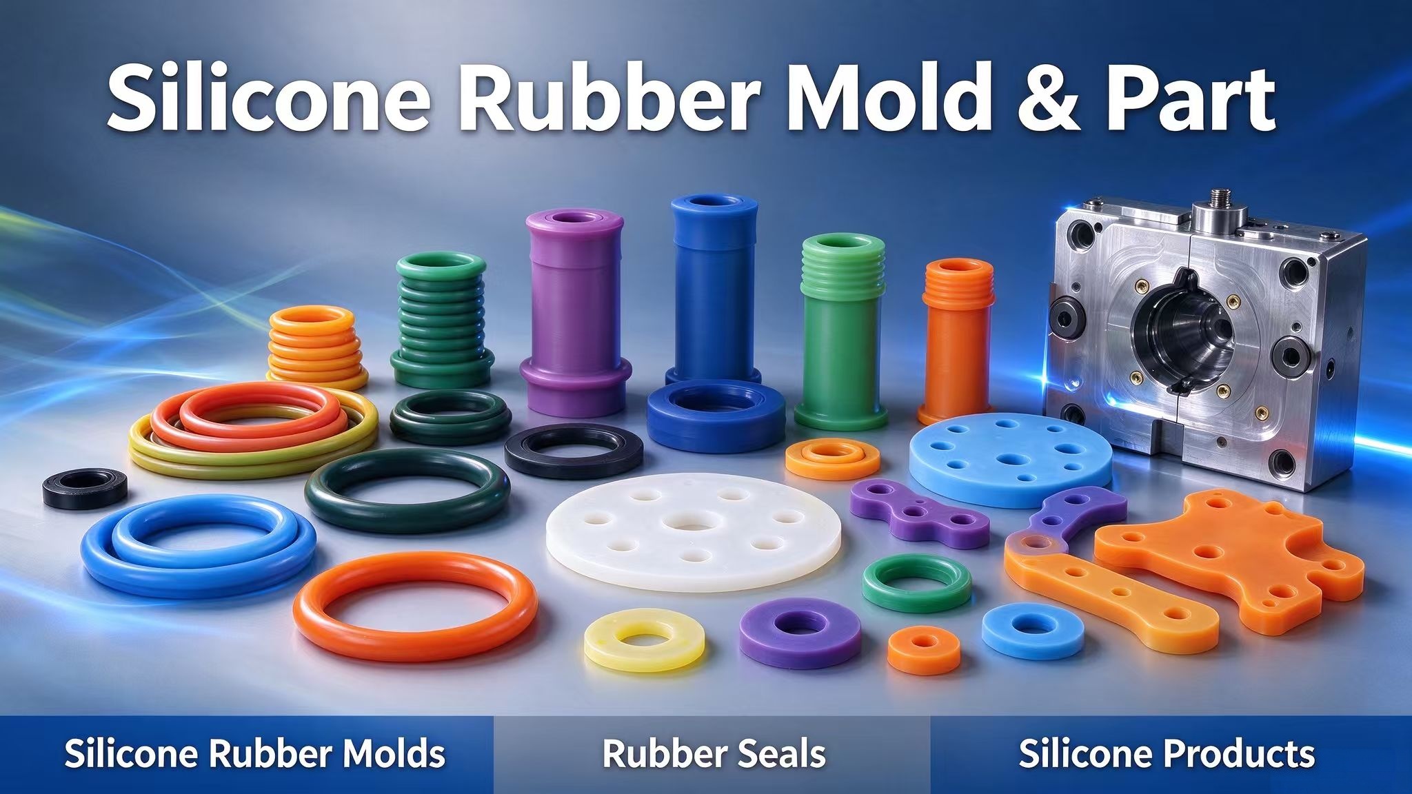 Custom Silicone & Rubber Molded Components